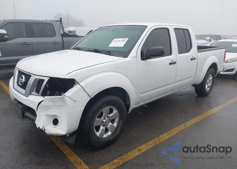 2013 Nissan Frontier Sv из США, поврежденный, VIN 1N6AD0FR7DN740195